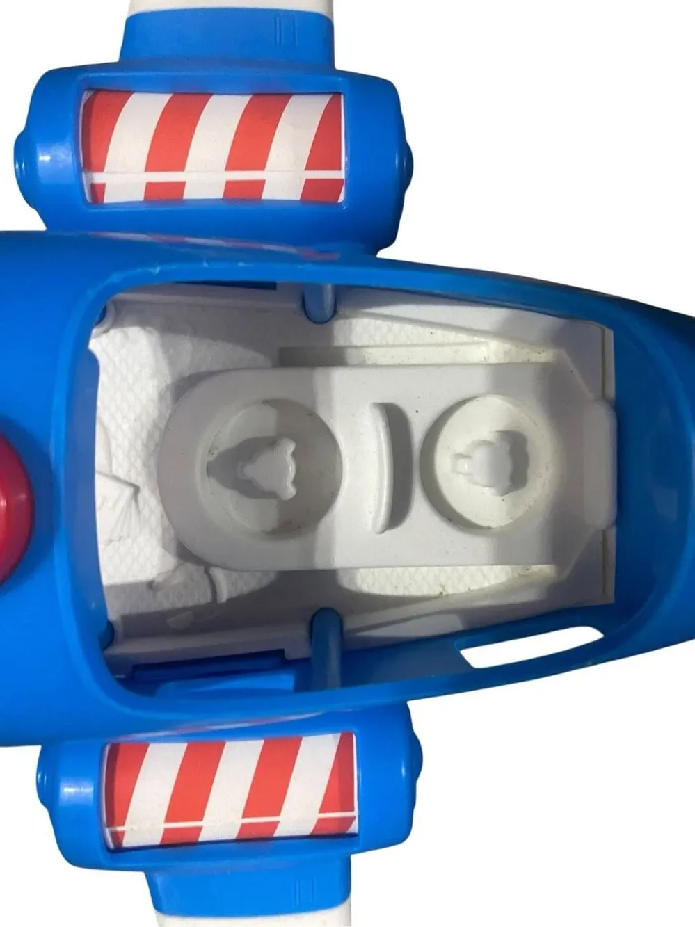 Fisher Price Little People Jet Plane Blue Talking Musical Lights Sounds Tested